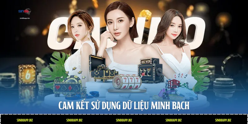 Cam kết sử dụng dữ liệu minh bạch